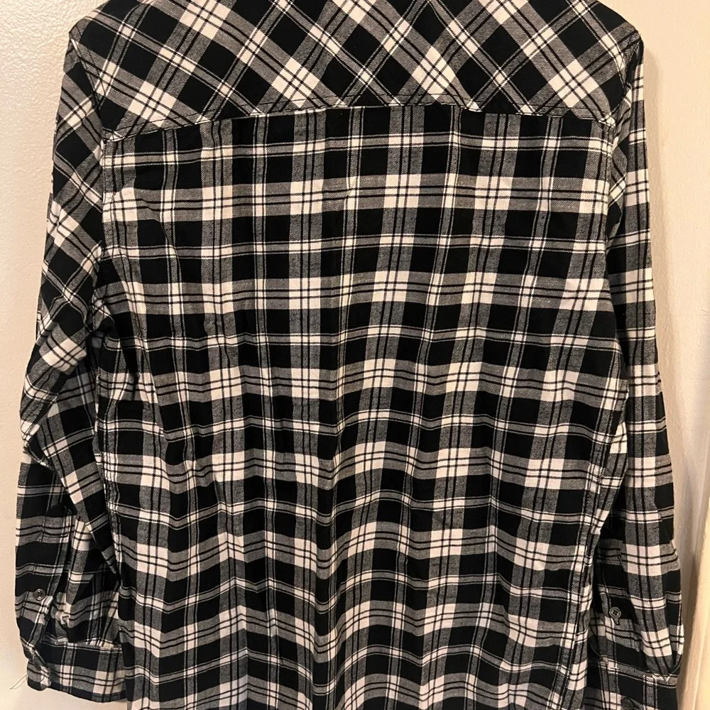 Diesel Monochrome Checkered Men's Shirt - Picture 3 of 3